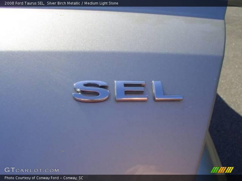 Silver Birch Metallic / Medium Light Stone 2008 Ford Taurus SEL