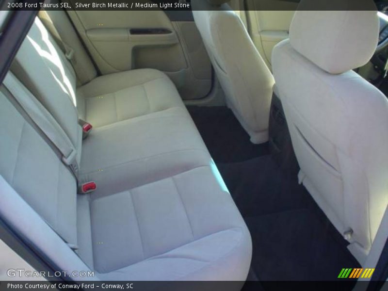 Silver Birch Metallic / Medium Light Stone 2008 Ford Taurus SEL