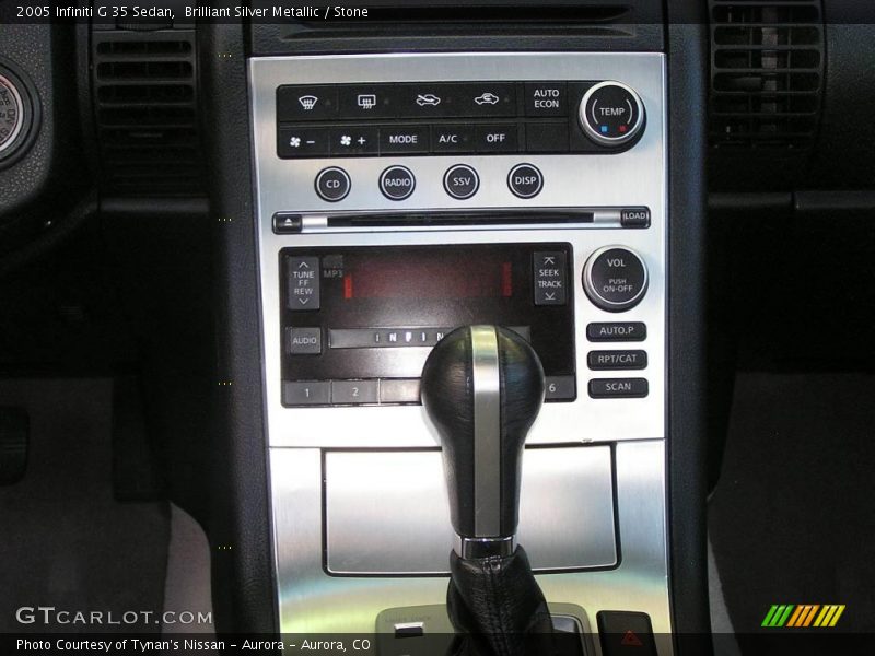 Brilliant Silver Metallic / Stone 2005 Infiniti G 35 Sedan