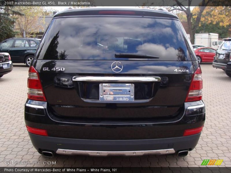 Black / Macadamia 2007 Mercedes-Benz GL 450