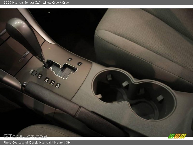 Willow Gray / Gray 2009 Hyundai Sonata GLS