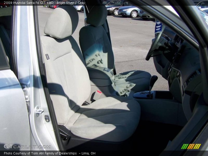 Bright Silver / Gray 2009 Hyundai Santa Fe GLS 4WD