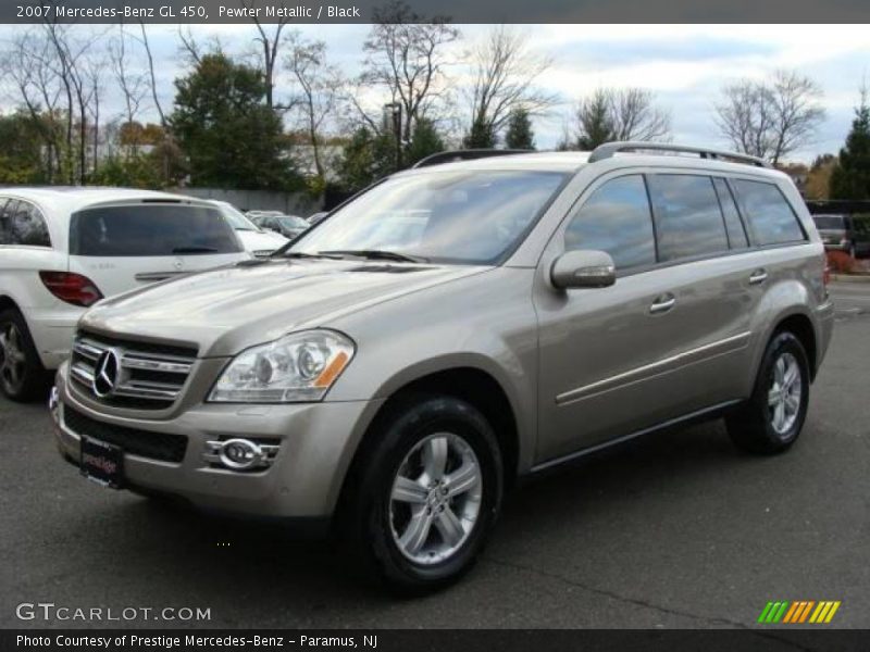 Pewter Metallic / Black 2007 Mercedes-Benz GL 450