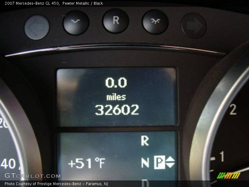 Pewter Metallic / Black 2007 Mercedes-Benz GL 450