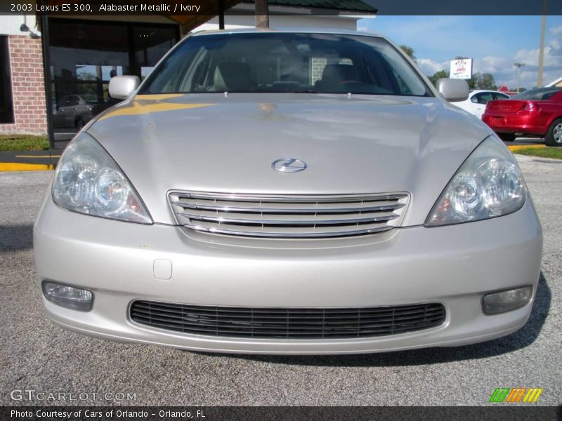 Alabaster Metallic / Ivory 2003 Lexus ES 300