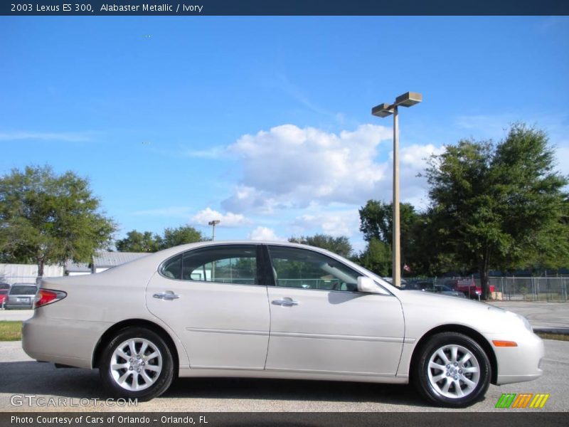 Alabaster Metallic / Ivory 2003 Lexus ES 300