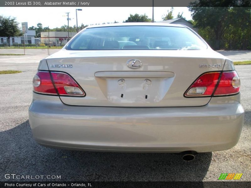 Alabaster Metallic / Ivory 2003 Lexus ES 300