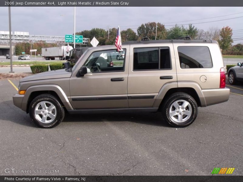Light Khaki Metallic / Medium Slate Gray 2006 Jeep Commander 4x4