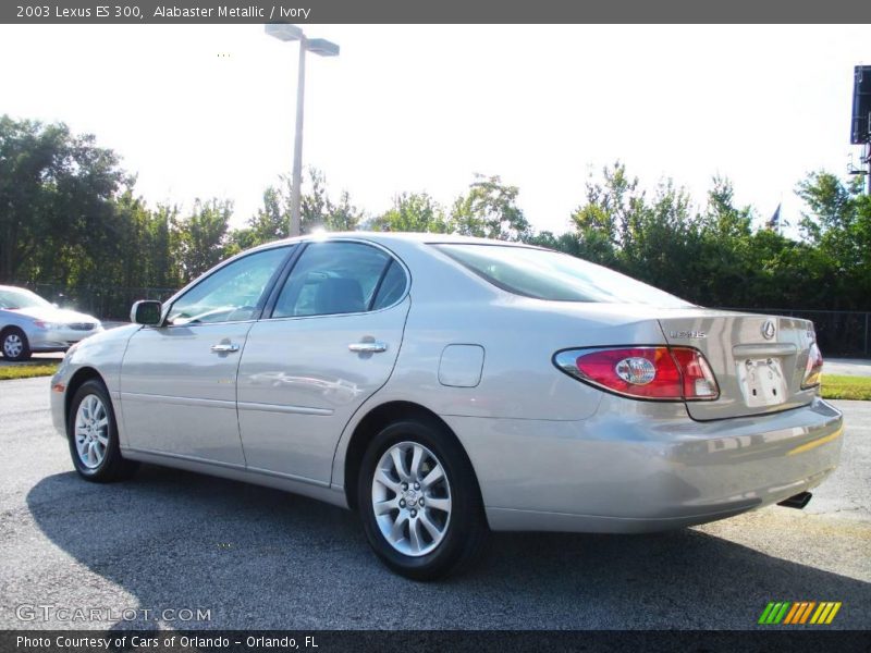 Alabaster Metallic / Ivory 2003 Lexus ES 300