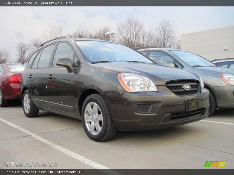 Java Brown / Beige 2009 Kia Rondo LX