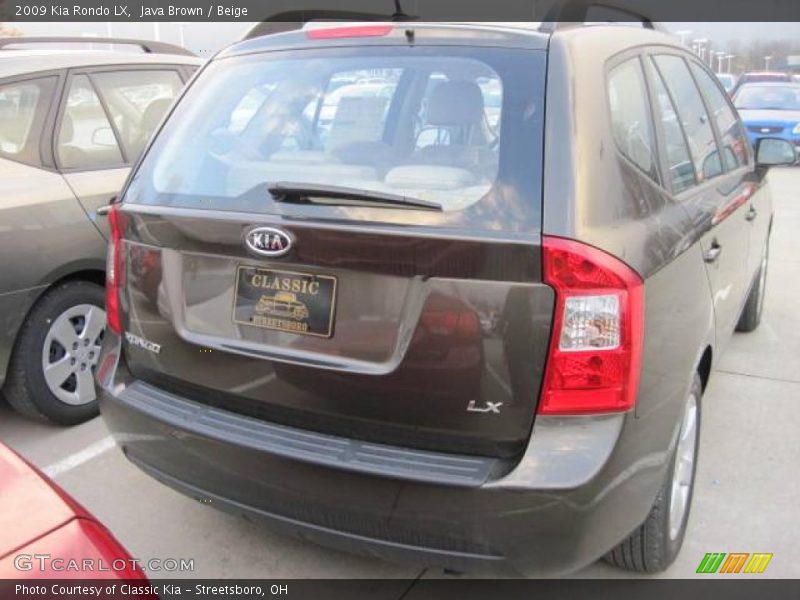 Java Brown / Beige 2009 Kia Rondo LX