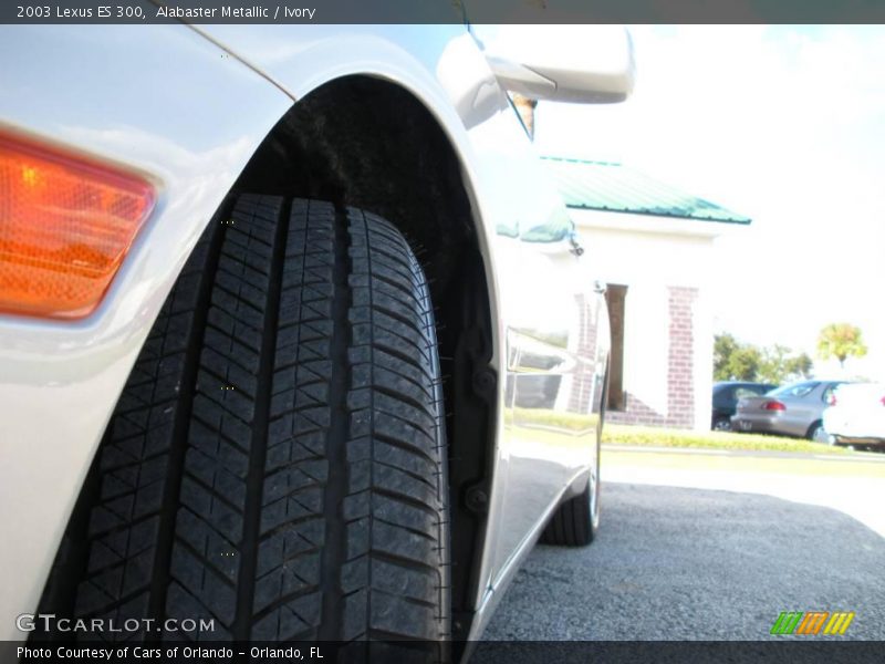 Alabaster Metallic / Ivory 2003 Lexus ES 300