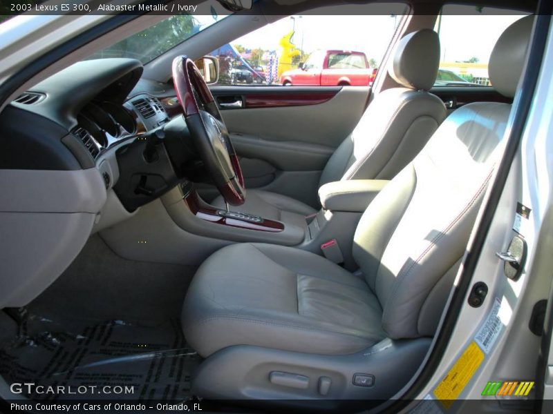 Alabaster Metallic / Ivory 2003 Lexus ES 300