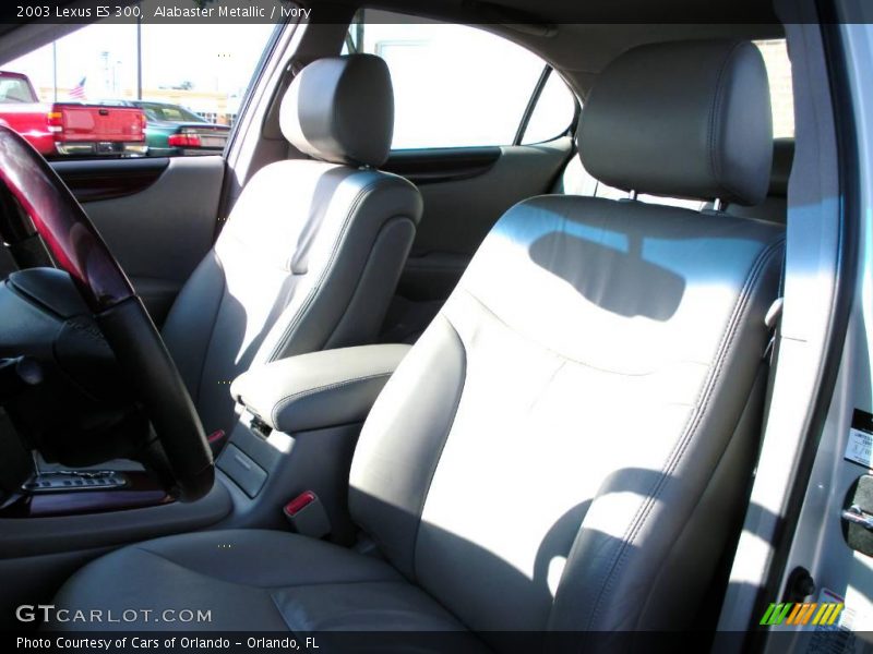 Alabaster Metallic / Ivory 2003 Lexus ES 300