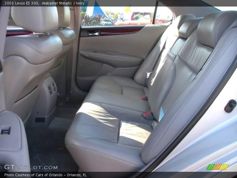 Alabaster Metallic / Ivory 2003 Lexus ES 300