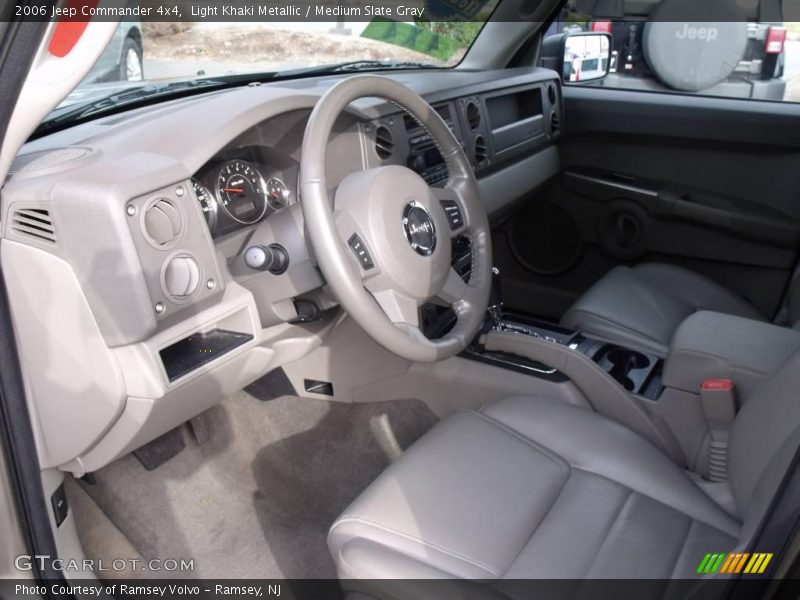 Light Khaki Metallic / Medium Slate Gray 2006 Jeep Commander 4x4