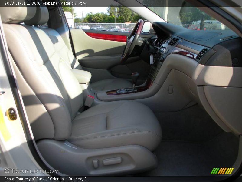 Alabaster Metallic / Ivory 2003 Lexus ES 300