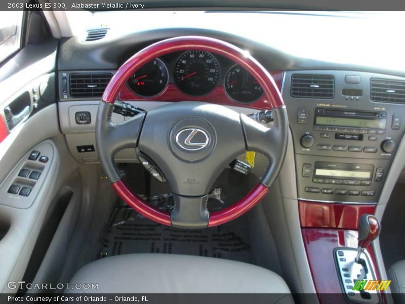 Alabaster Metallic / Ivory 2003 Lexus ES 300