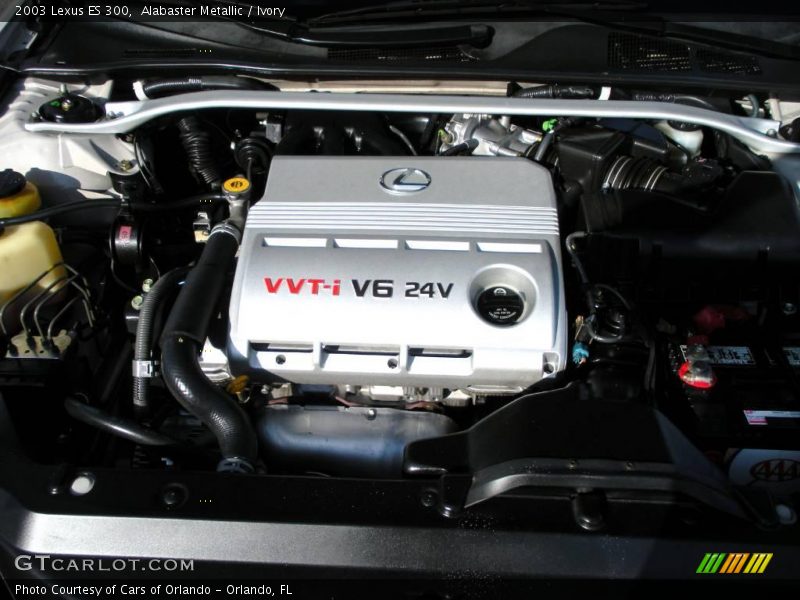 Alabaster Metallic / Ivory 2003 Lexus ES 300