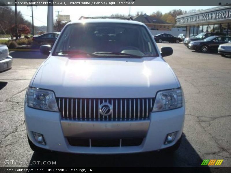 Oxford White / Pebble/Light Parchment 2006 Mercury Mariner Premier 4WD