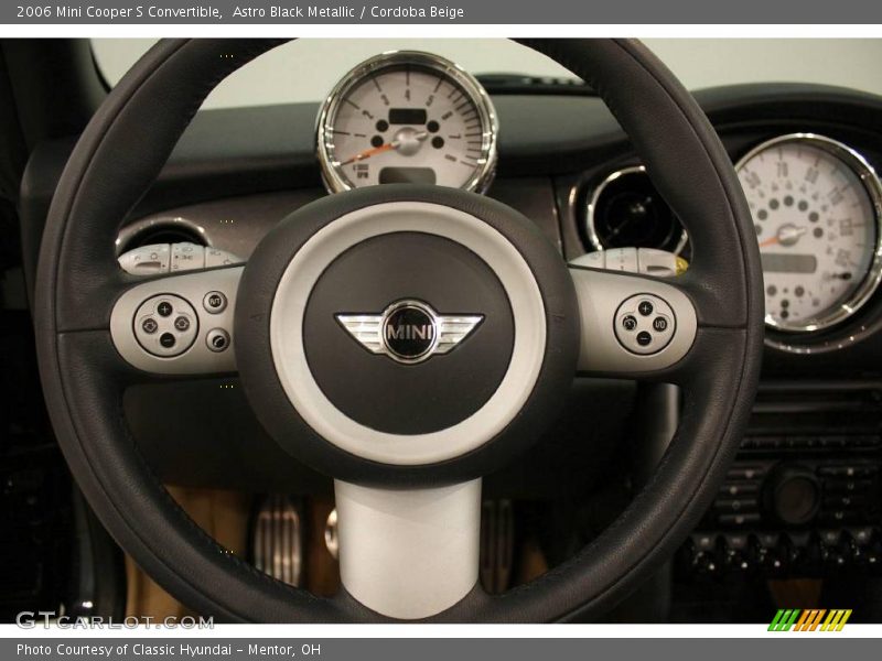 Astro Black Metallic / Cordoba Beige 2006 Mini Cooper S Convertible