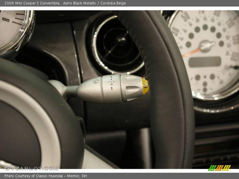 Astro Black Metallic / Cordoba Beige 2006 Mini Cooper S Convertible