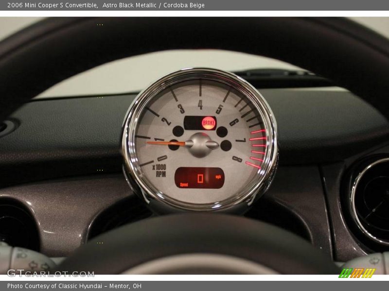 Astro Black Metallic / Cordoba Beige 2006 Mini Cooper S Convertible