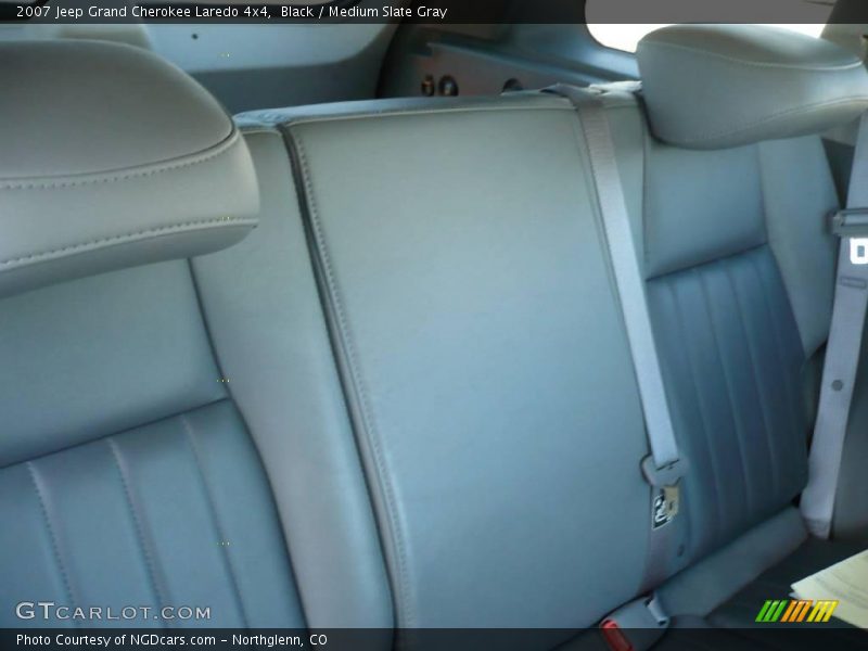 Black / Medium Slate Gray 2007 Jeep Grand Cherokee Laredo 4x4