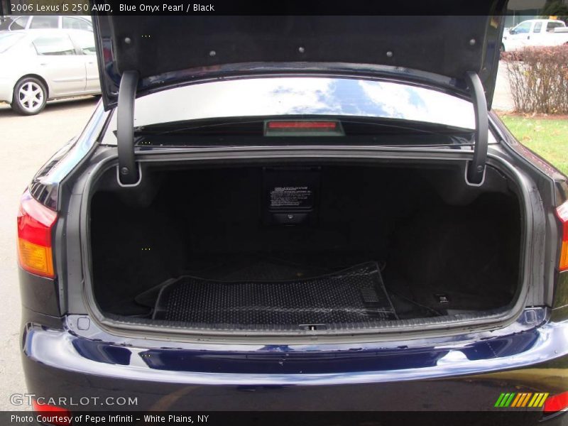 Blue Onyx Pearl / Black 2006 Lexus IS 250 AWD