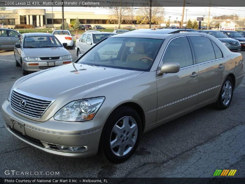 Mystic Gold Metallic / Cashmere 2006 Lexus LS 430