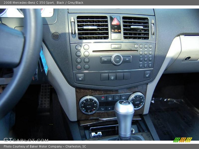 Black / Grey/Black 2008 Mercedes-Benz C 350 Sport