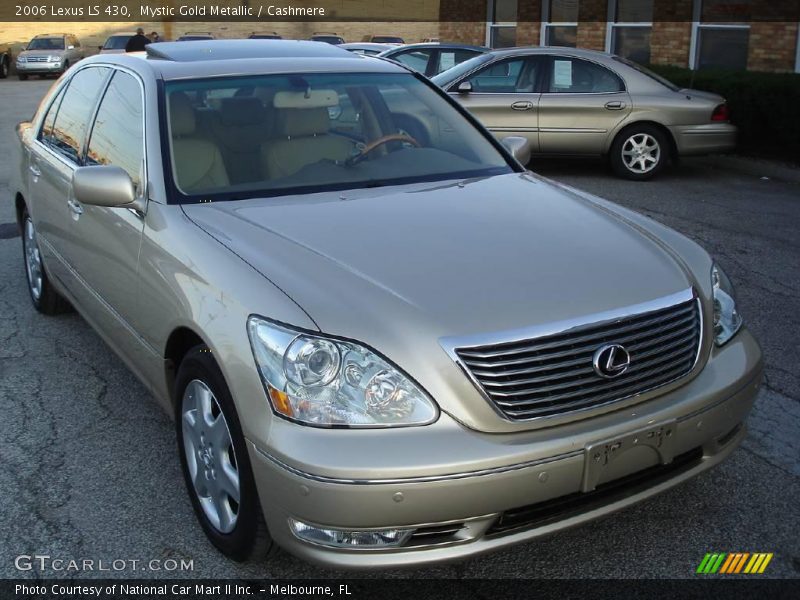 Mystic Gold Metallic / Cashmere 2006 Lexus LS 430