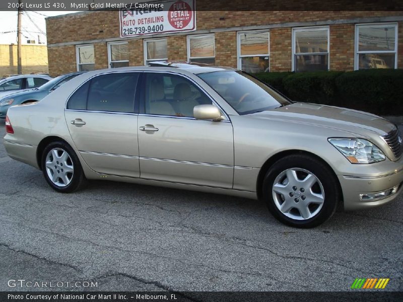 Mystic Gold Metallic / Cashmere 2006 Lexus LS 430