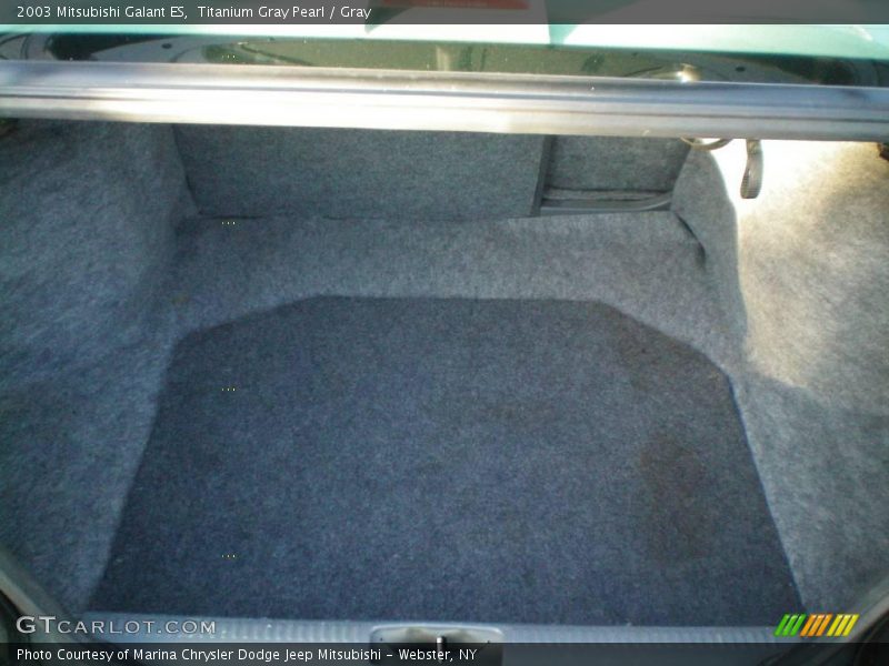 Titanium Gray Pearl / Gray 2003 Mitsubishi Galant ES