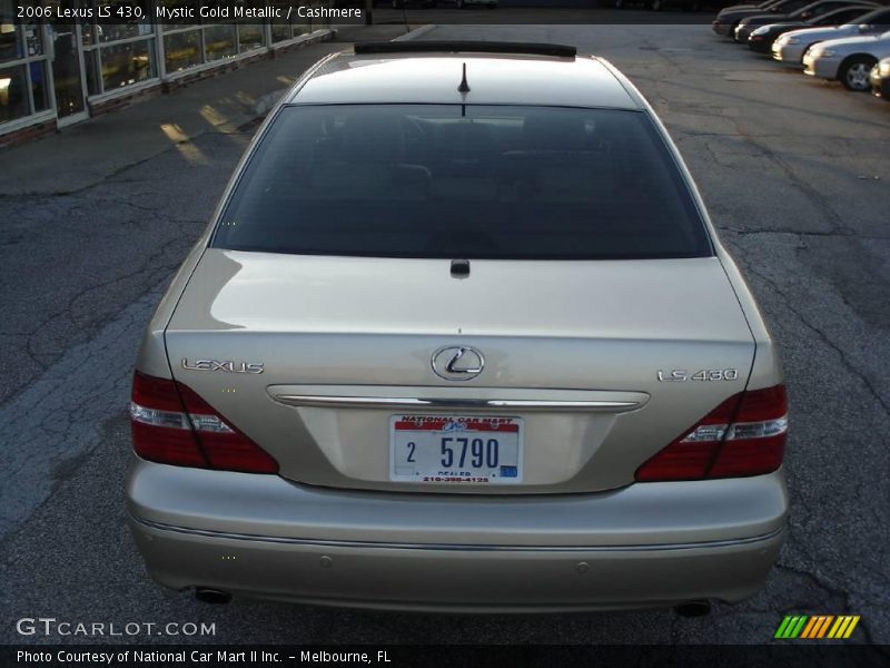 Mystic Gold Metallic / Cashmere 2006 Lexus LS 430