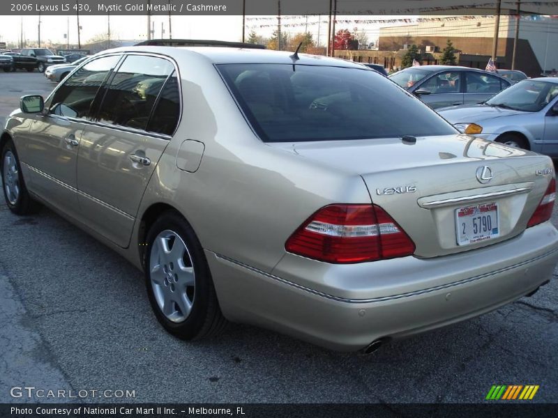 Mystic Gold Metallic / Cashmere 2006 Lexus LS 430