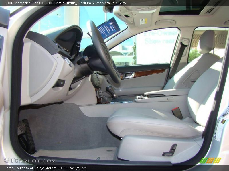 Iridium Silver Metallic / Grey 2008 Mercedes-Benz C 300 4Matic Luxury