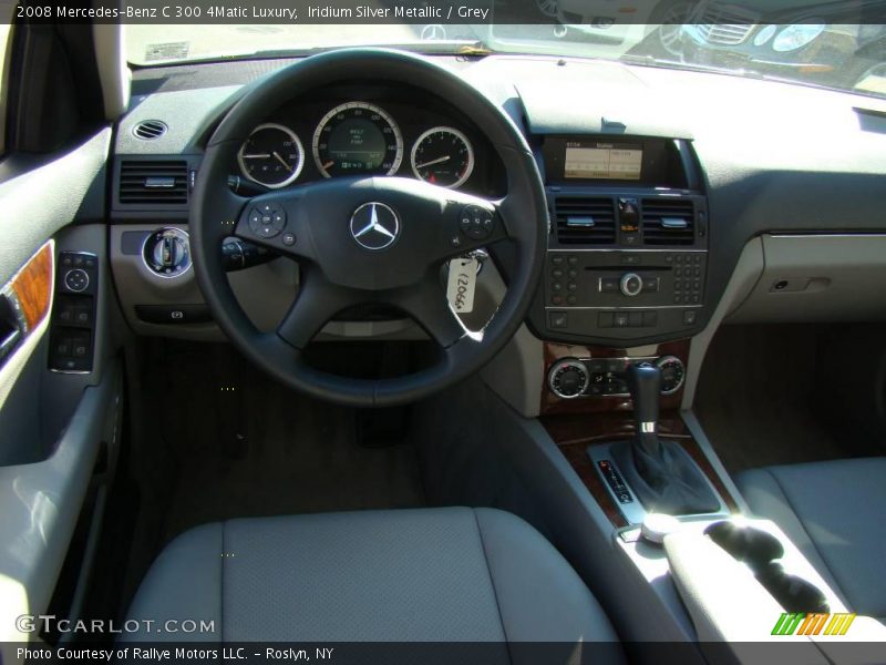 Iridium Silver Metallic / Grey 2008 Mercedes-Benz C 300 4Matic Luxury