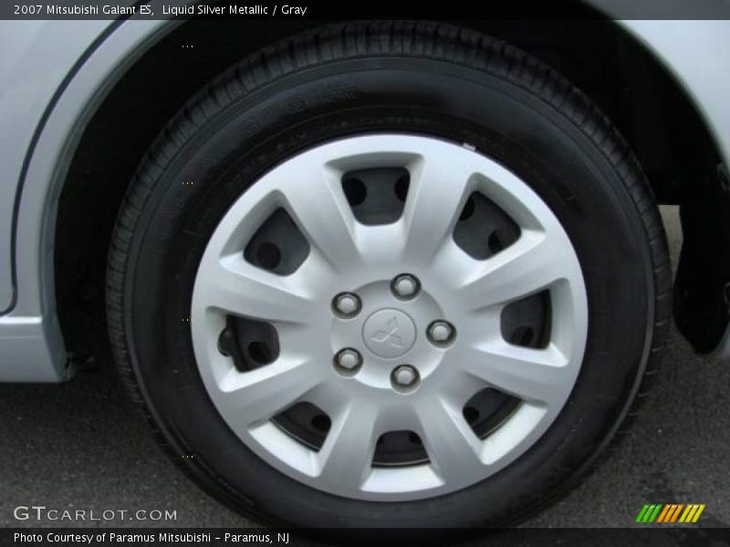 Liquid Silver Metallic / Gray 2007 Mitsubishi Galant ES