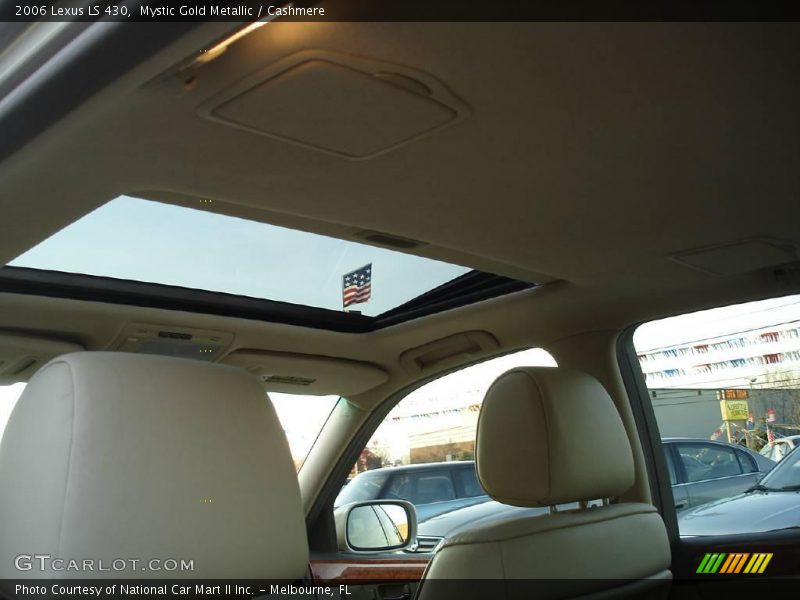 Mystic Gold Metallic / Cashmere 2006 Lexus LS 430