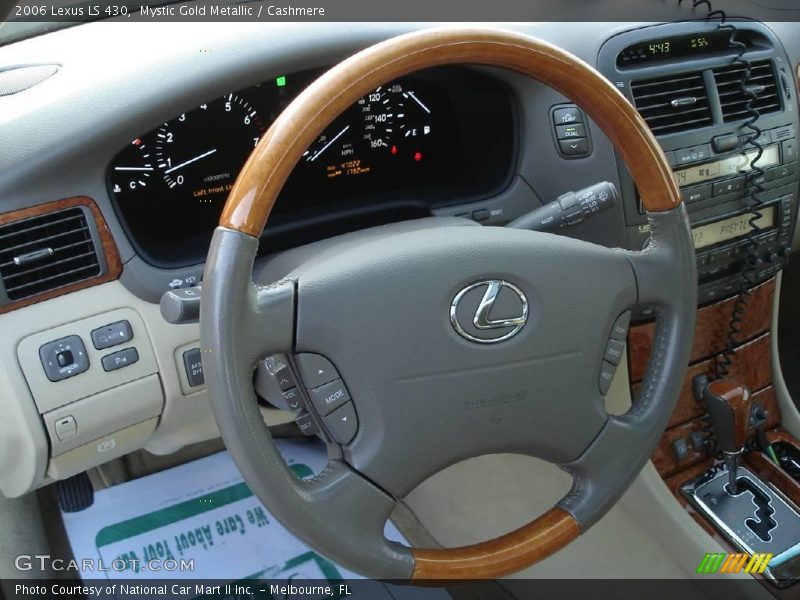 Mystic Gold Metallic / Cashmere 2006 Lexus LS 430