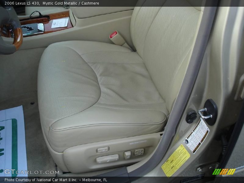 Mystic Gold Metallic / Cashmere 2006 Lexus LS 430