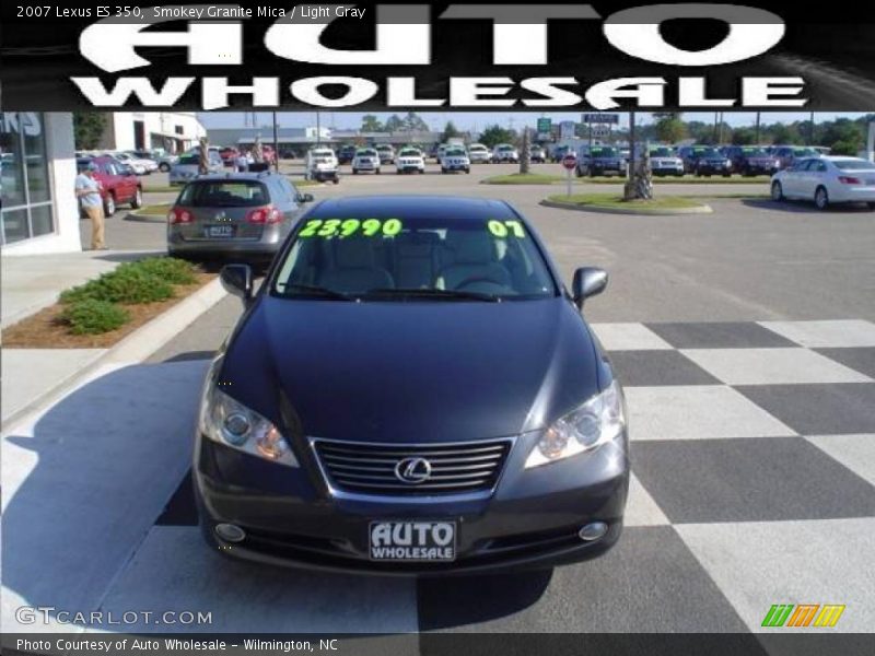 Smokey Granite Mica / Light Gray 2007 Lexus ES 350