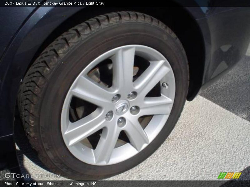Smokey Granite Mica / Light Gray 2007 Lexus ES 350