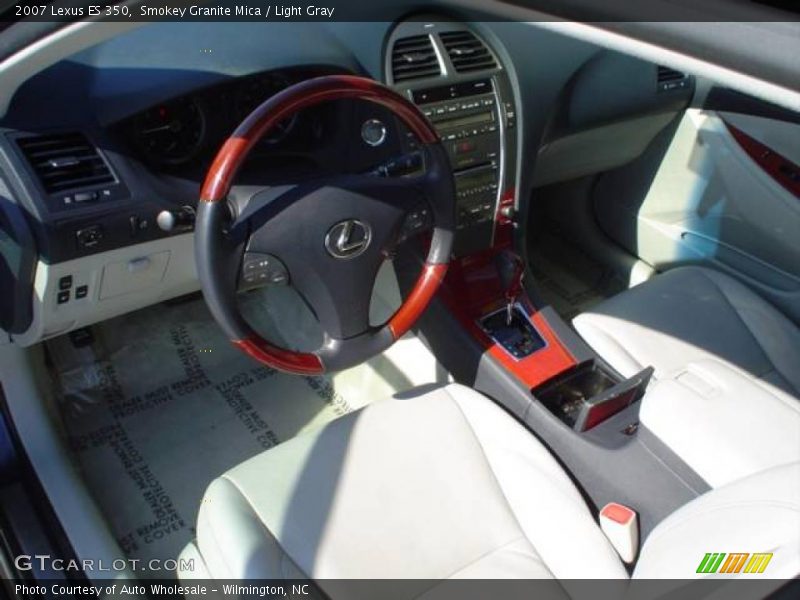 Smokey Granite Mica / Light Gray 2007 Lexus ES 350