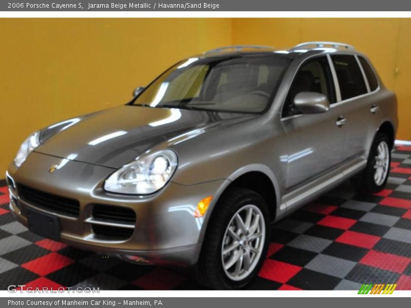 Jarama Beige Metallic / Havanna/Sand Beige 2006 Porsche Cayenne S