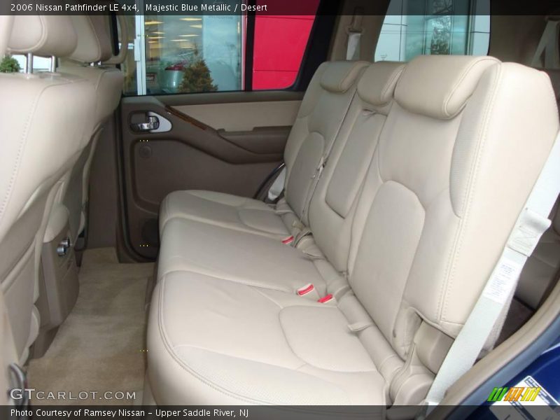 Majestic Blue Metallic / Desert 2006 Nissan Pathfinder LE 4x4