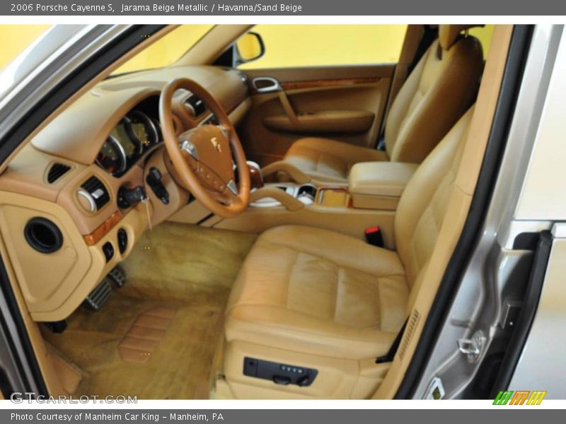 Jarama Beige Metallic / Havanna/Sand Beige 2006 Porsche Cayenne S