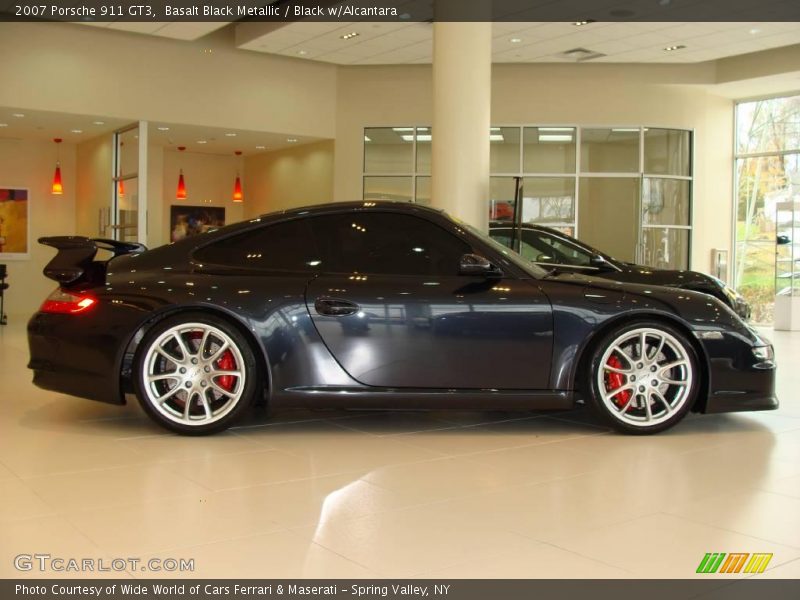 Basalt Black Metallic / Black w/Alcantara 2007 Porsche 911 GT3