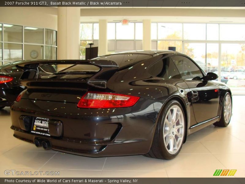 Basalt Black Metallic / Black w/Alcantara 2007 Porsche 911 GT3
